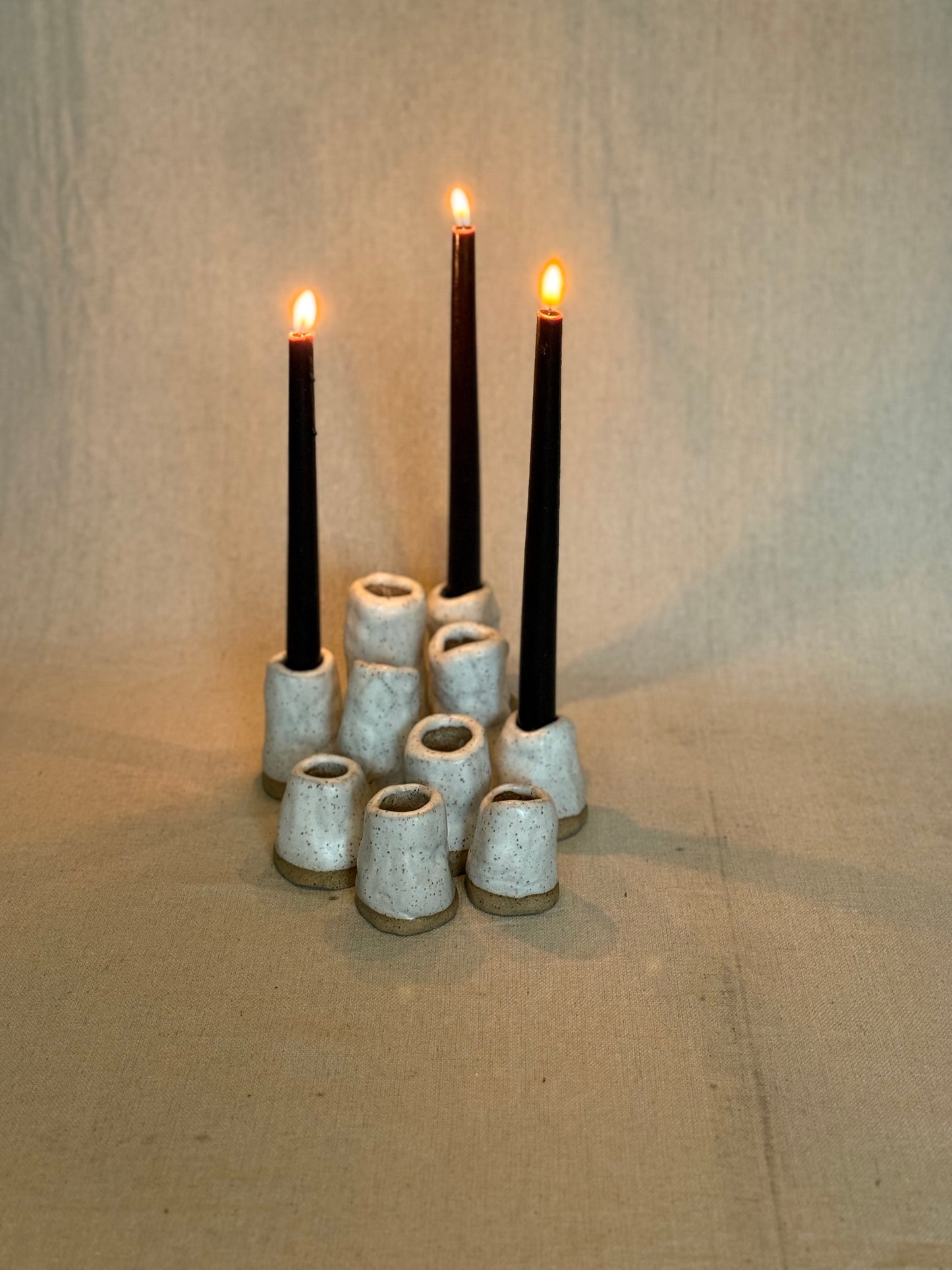 Handmade Ceramic Taper Holders