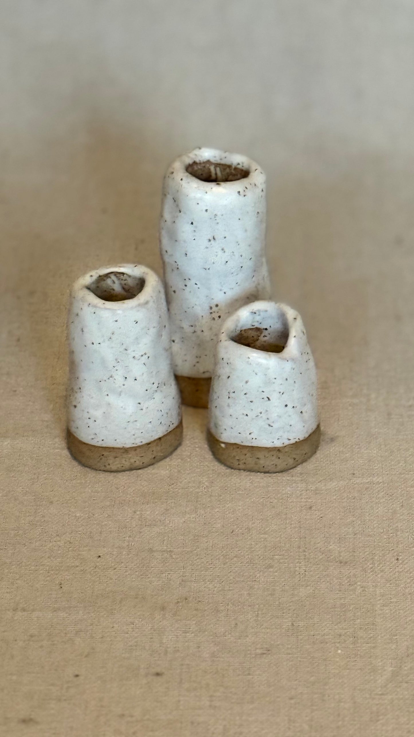 Handmade Ceramic Taper Holders