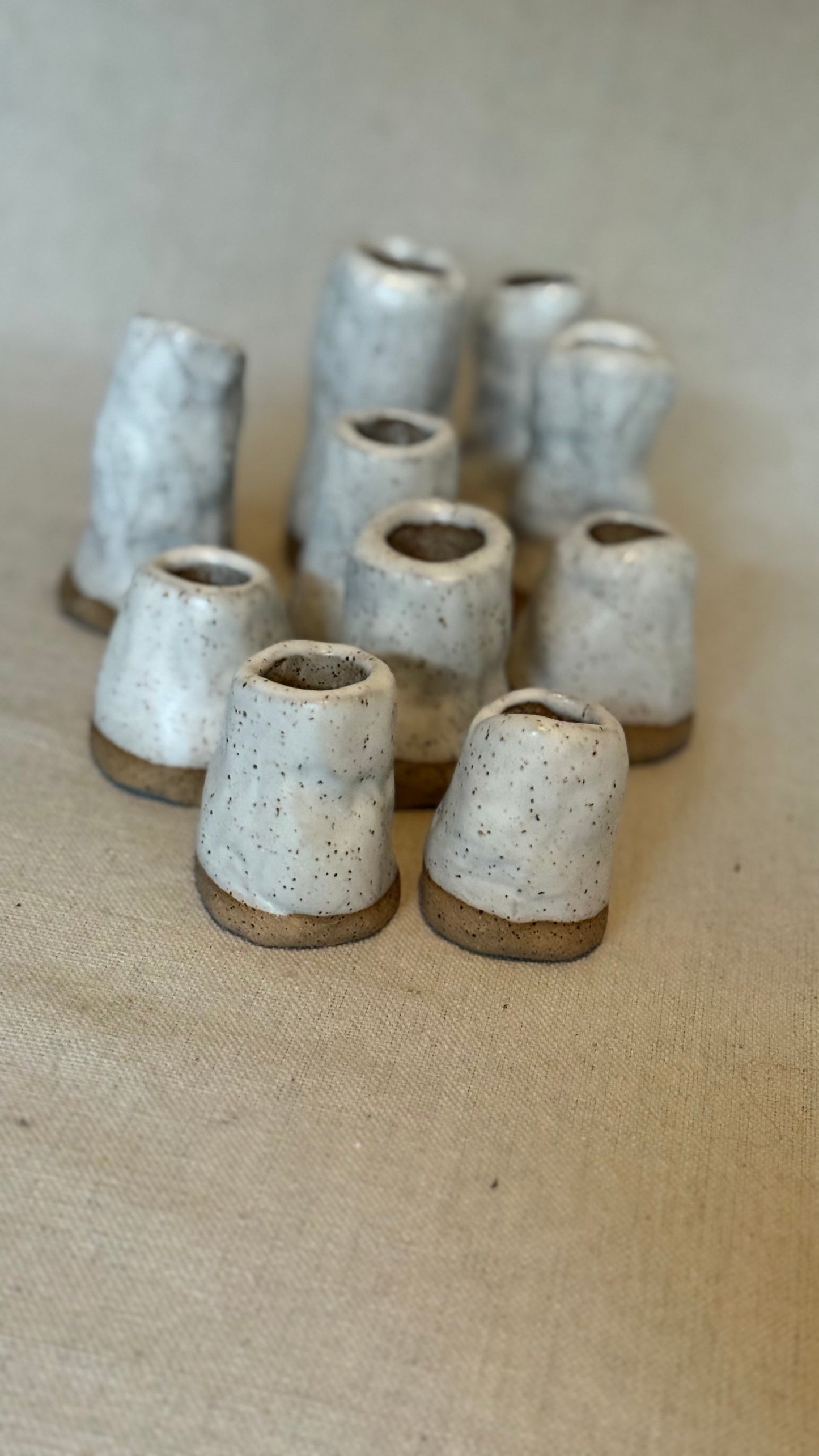 Handmade Ceramic Taper Holders