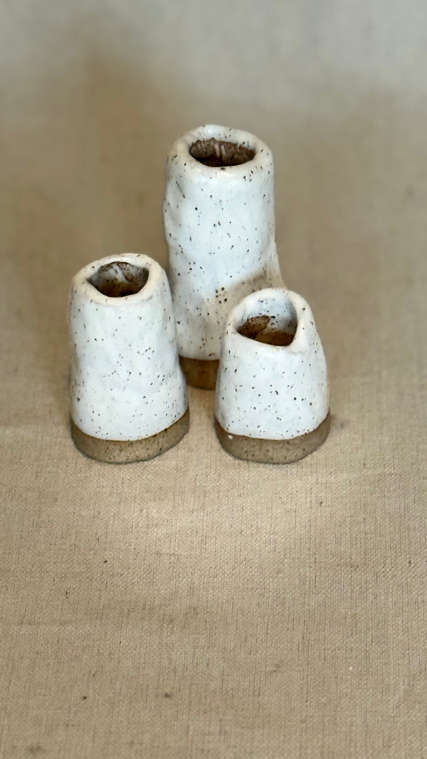 Handmade Ceramic Taper Holders