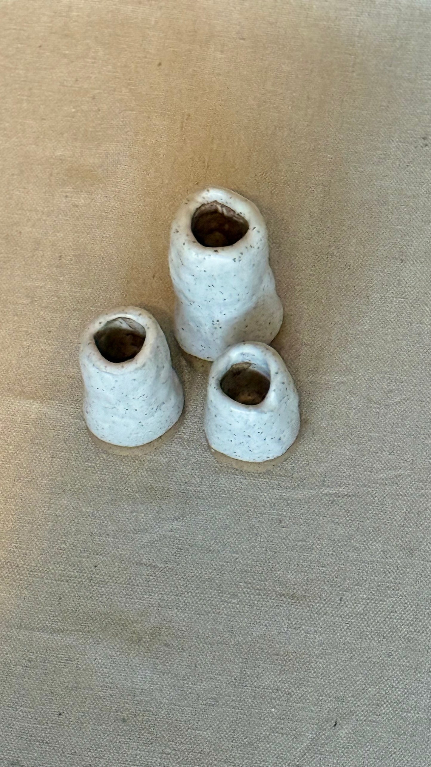 Handmade Ceramic Taper Holders